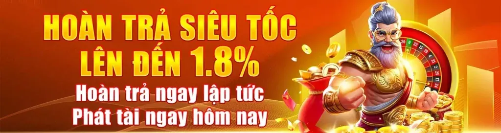 Ưu đãi nạp rút tiền nhanh chóng