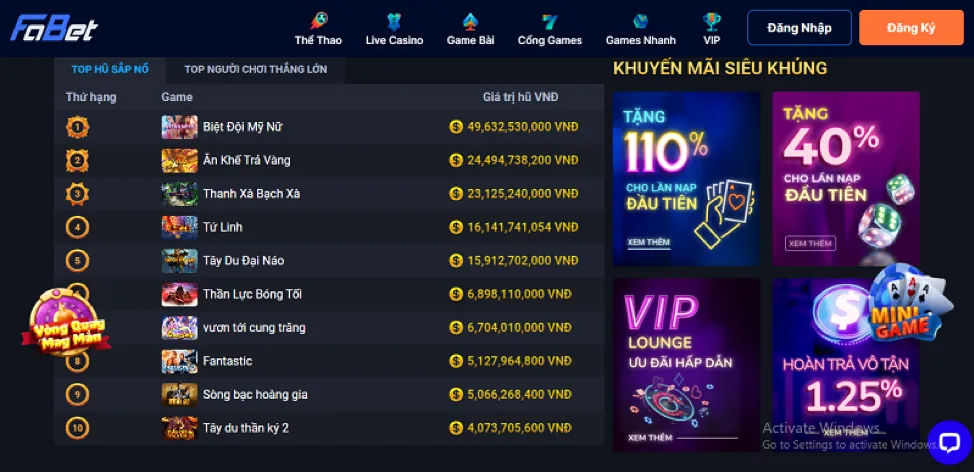 Game Bài Đổi Thưởng